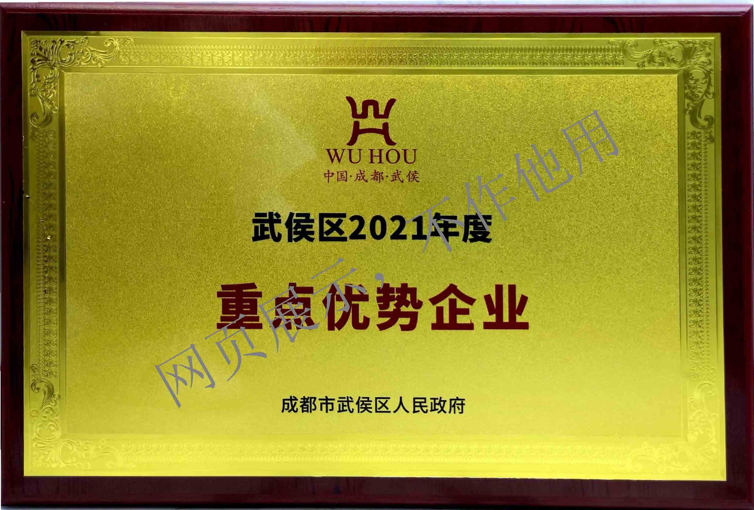 武侯區(qū)2021年度重點(diǎn)優(yōu)勢企業(yè)